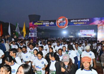 संविधान सन्मान दौड 2025 ला पुणेकरांचा उत्स्फूर्त प्रतिसाद